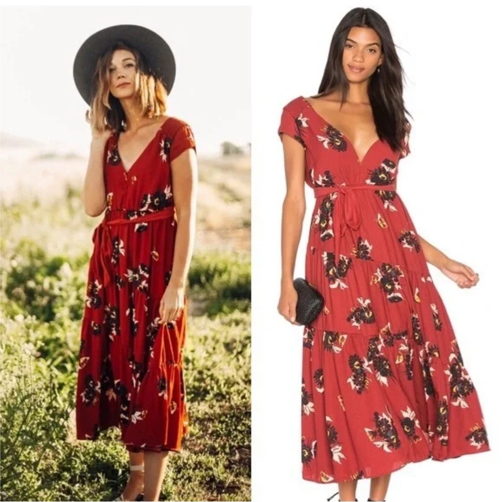 Free People All I Got Maxi Dress size 6